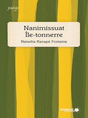 cover image of Nanimissuat Île-tonnerre